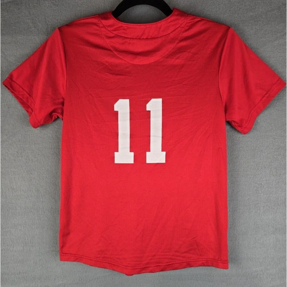 Nike St. Louis Cardinals MLB Jersey #11 Youth Medium Baseball Red Team Shirt